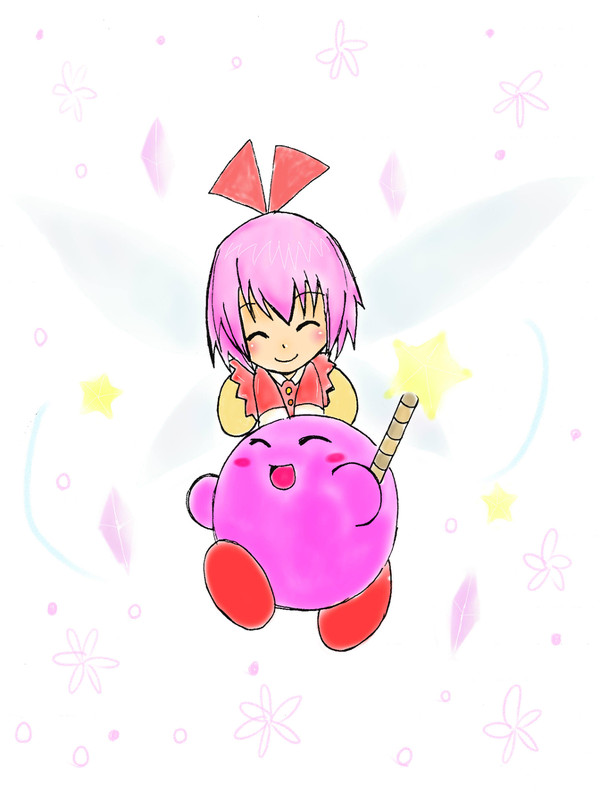カービィくんとリボンちゃん