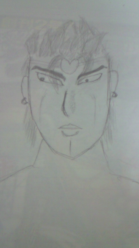 模写？して描いたDIO