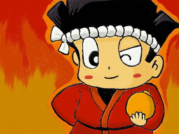 灼熱の赤