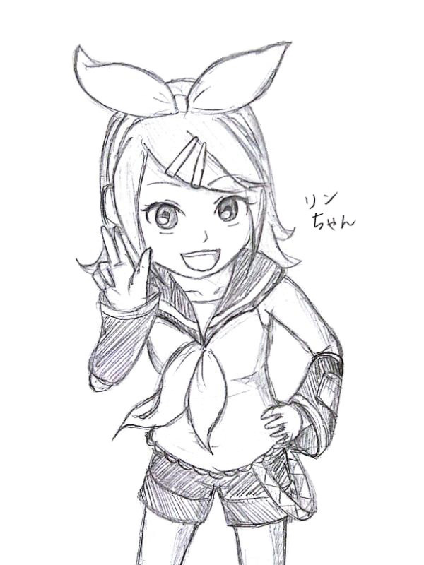 【落書き】リンちゃん