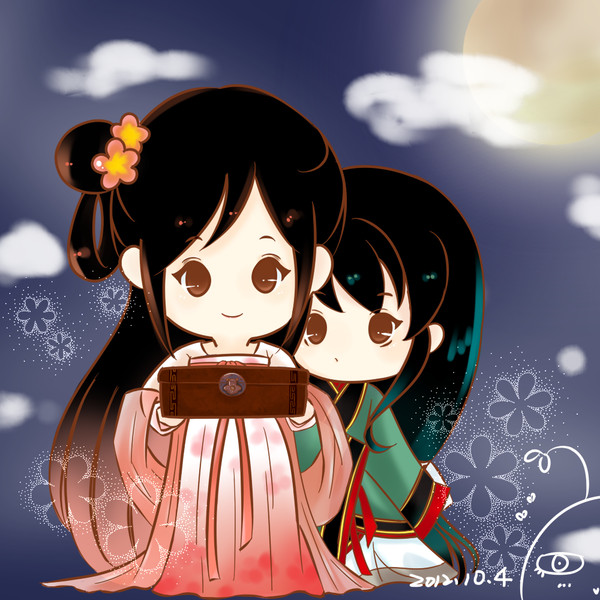私と友達の白ちゃん