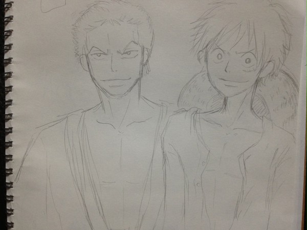 落書き　ワンピース