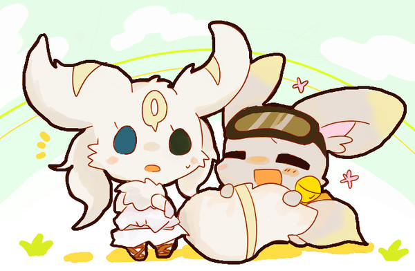 【絵師ぽけ戦2】なにこれすごいもふもふ！！【交流】