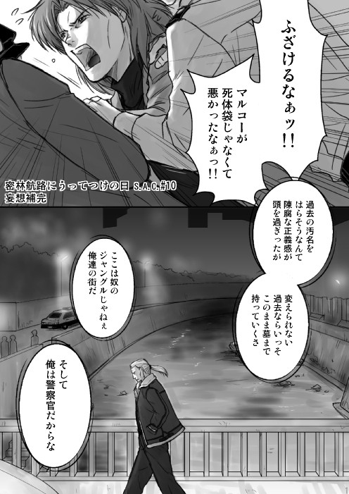 密林航路にうってつけの日 S.A.C.#10 妄想補完