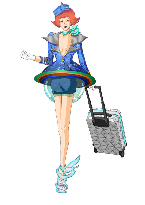 costume: Stewardess