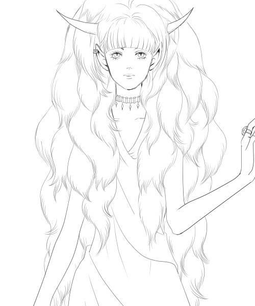 線画です