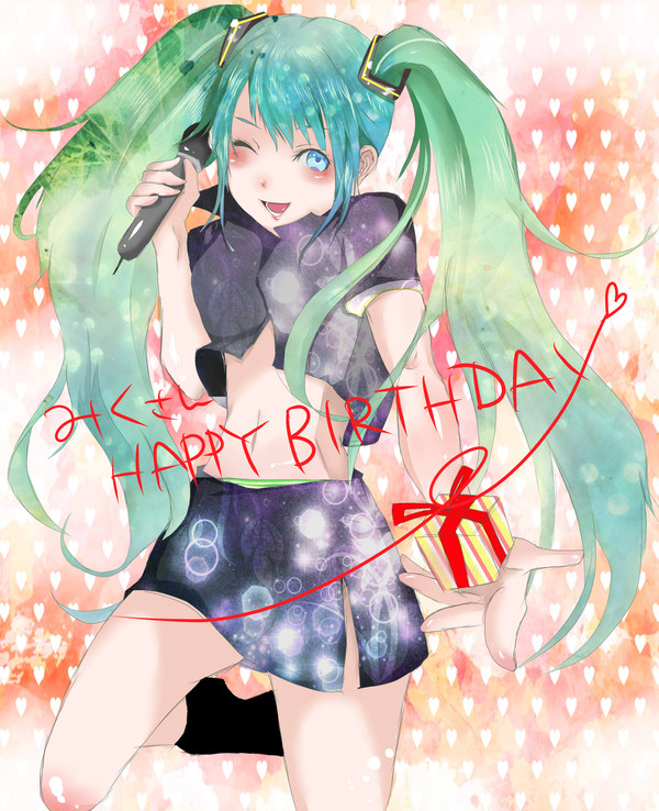 ミクさん誕生日おめでとうございました