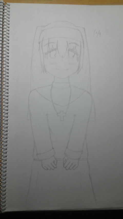 修道服の女の子