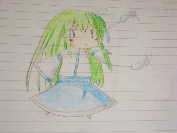 ぷに絵早苗さん（模写）