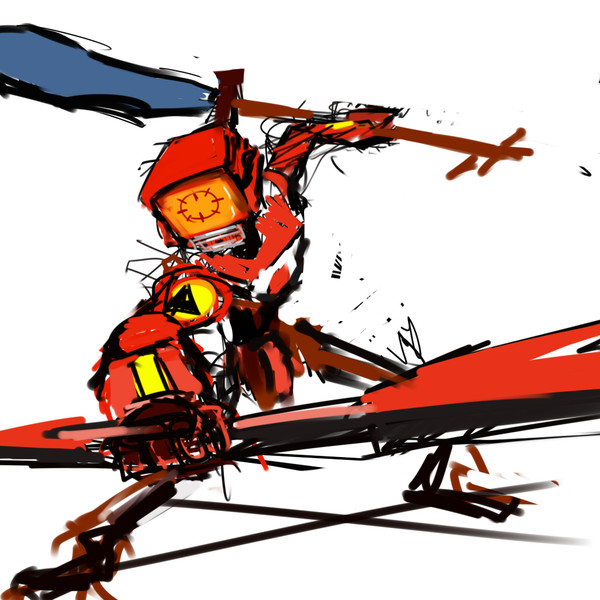 FLCL落書き②
