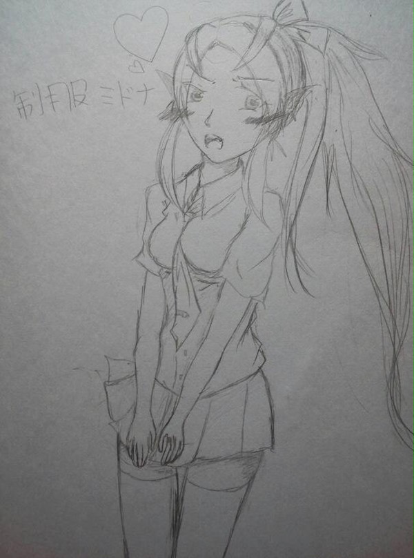 制服ミドナ様♪