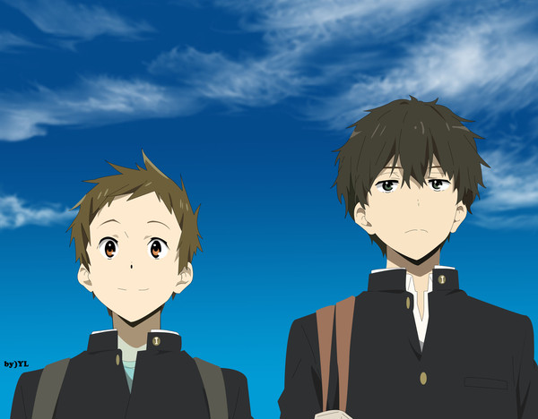 青空, 男二人