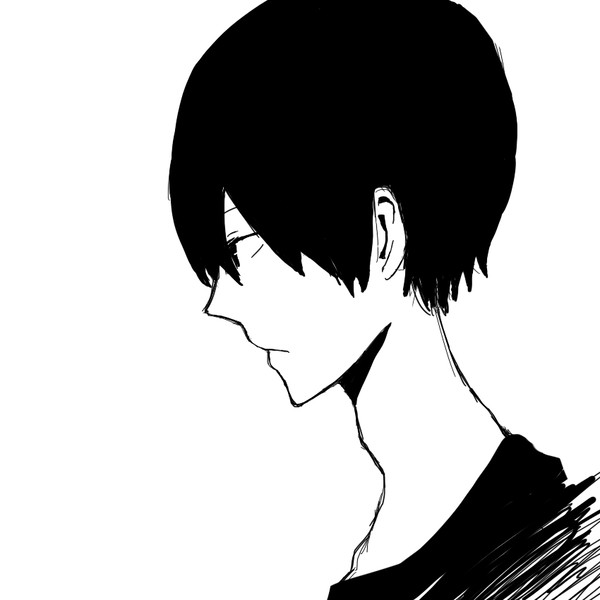 横顔