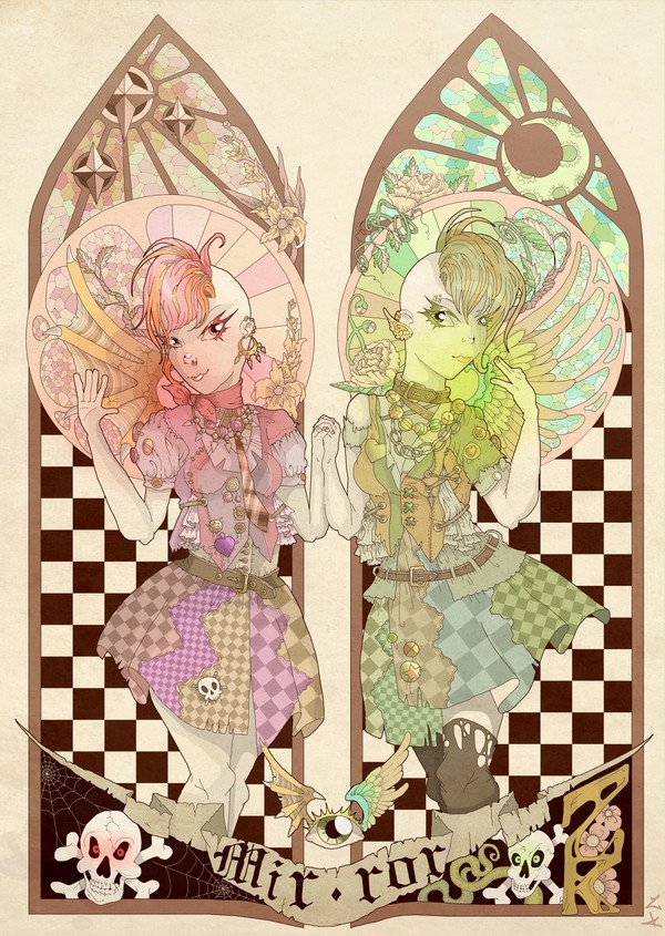 Punk+Lolita+Gothic+Art Noveau