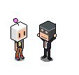 Bomberman and his friend