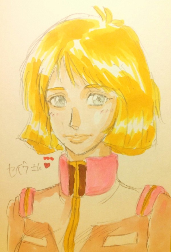 セイラさん！…のつもり(;´д｀)