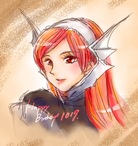 【FE覚醒】セルジュ誕生日おめ落書き