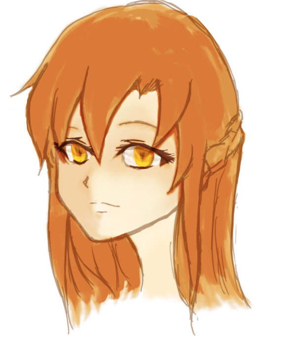 SAO Asuna Doodle