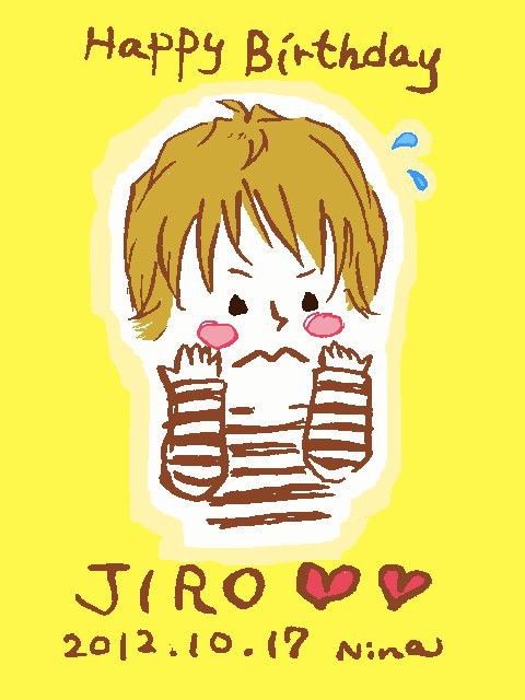 JIROさんHAPPY BIRTHDAY!!!