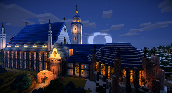 【MineCraft】教会の続き