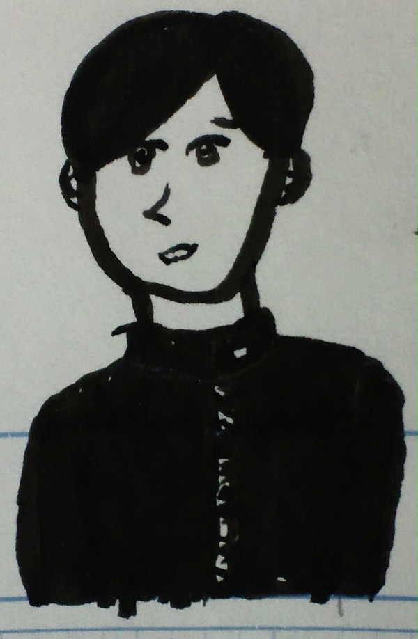 高校の時のノートの落書き