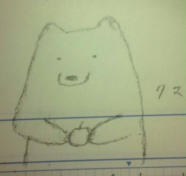 高校の時のノートの落書き　その2