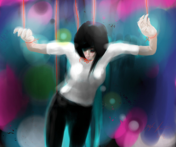 under control
