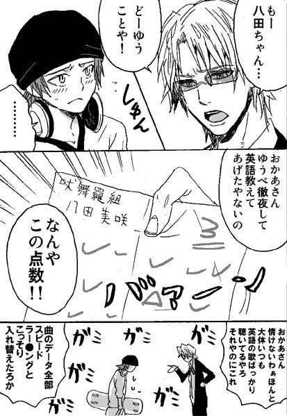 【漫画】吠舞羅家【少し腐】