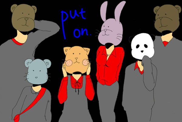 Put on.
