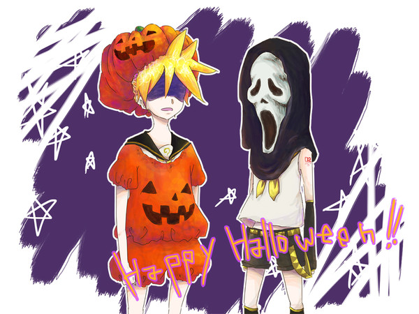 リンレンでHalloween。