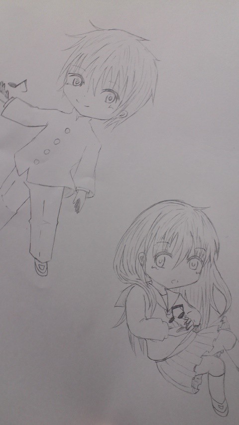 合唱コンの挿し絵
