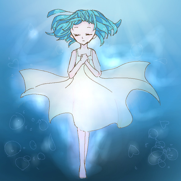 水の中