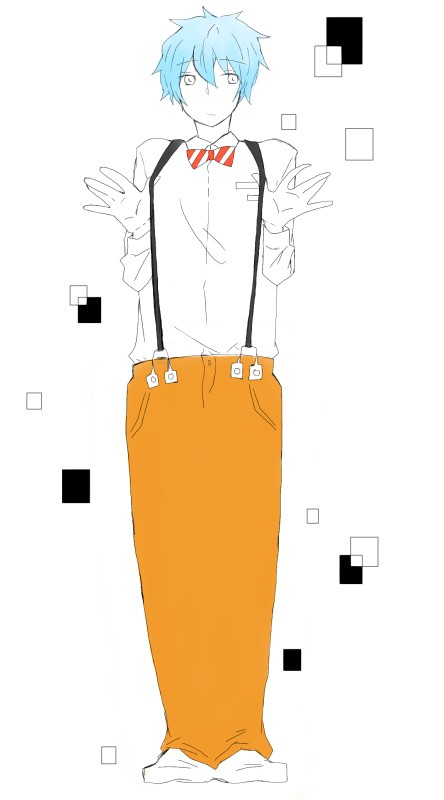 サスペンダー黒子っち