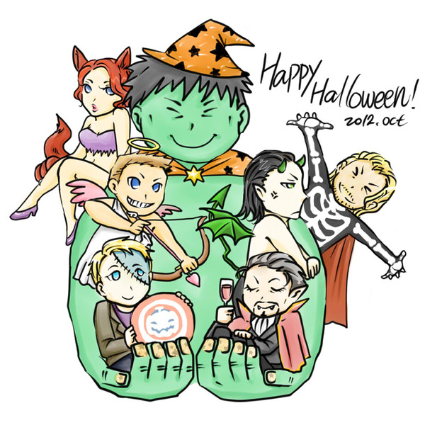 Avengers Halloween！