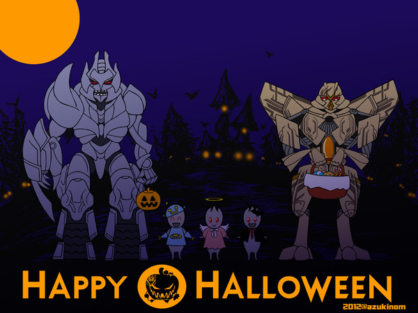 【実写TF】Happy Halloween！【メガスタ+雛ズ】