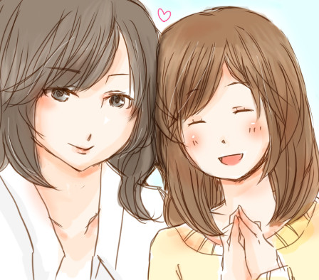 【百合注意】結婚しない らくがき
