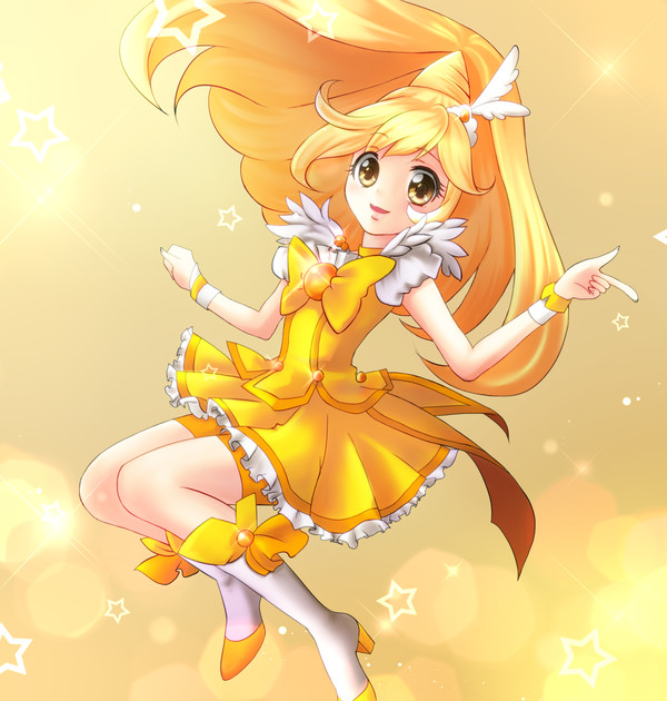 塗り絵　キュアピース＾＾