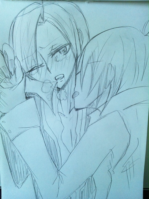 久々落書きで【腐向け注意！】