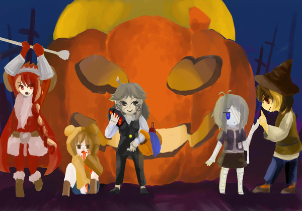 【めぽ擬の谷】ハロウィンの記録【ハロウィン】