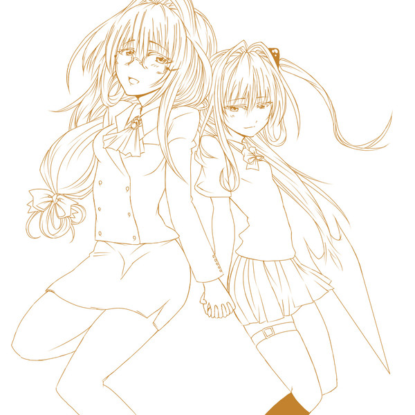 ［ラクガキ］金色姉妹［ToLOVEるダークネス］