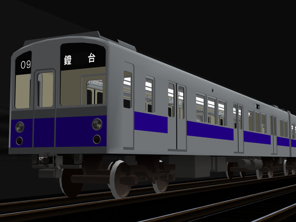 ノベルゲーで出てきた電車。