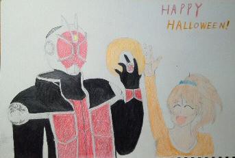 ハロウィンの日に