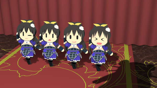 響表情色々