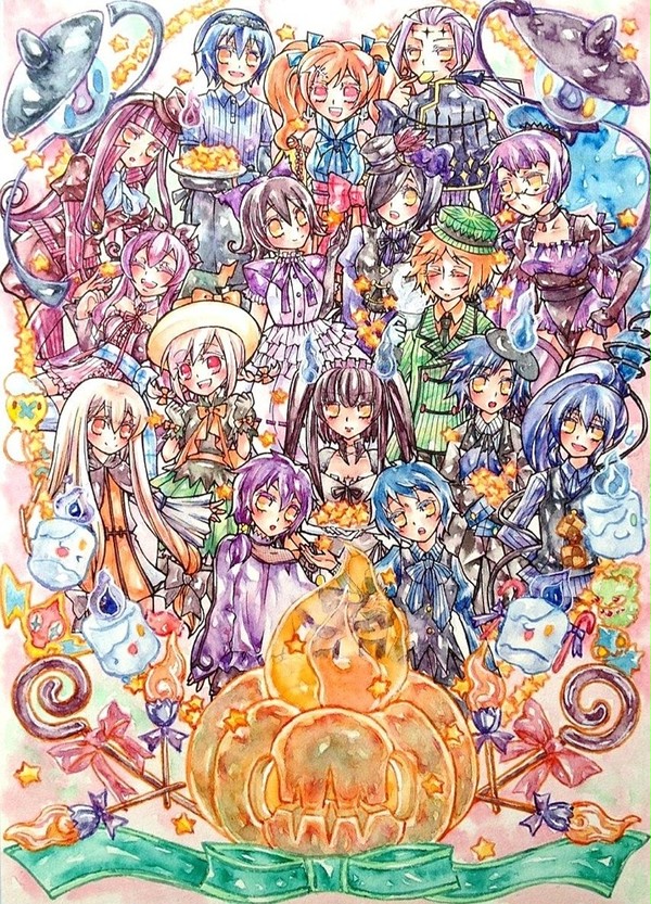【ポケ擬】ハロウィンψ(O+++O)ψ！