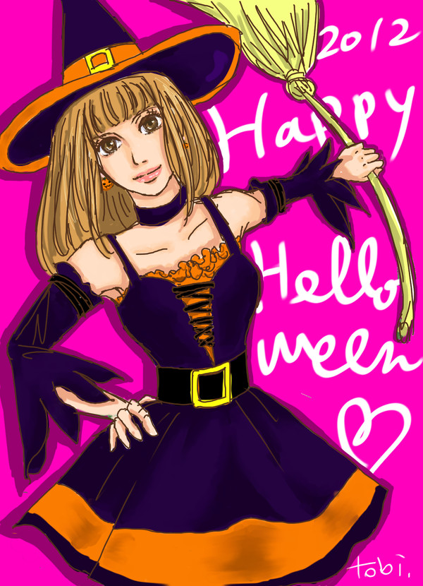 ハロウィンパーティのお姉さんフォト