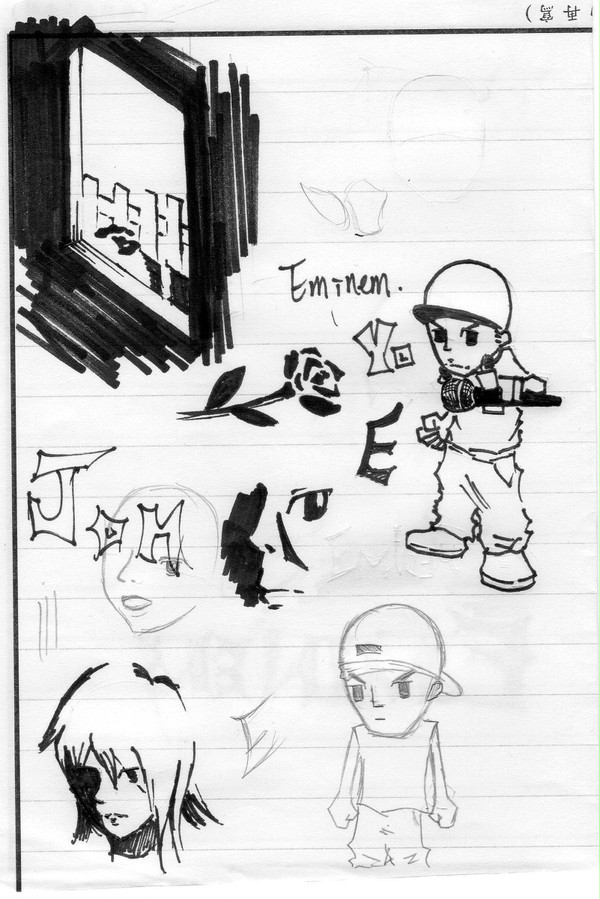 eminem (隨手畫)