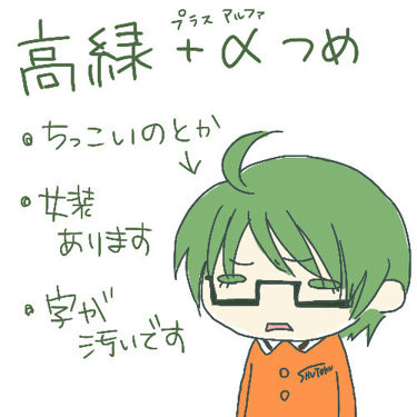 高緑とかログ的なアレ