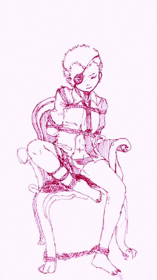 縛った