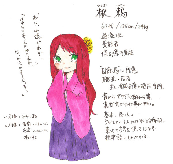 【東京異端審問】楸 鶫【過激派】