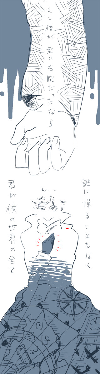 もしぼくが　君の右腕だったなら
